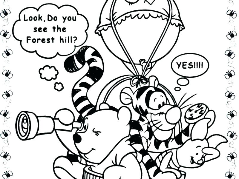 800x600 Baby Tigger And Pooh Coloring Pages