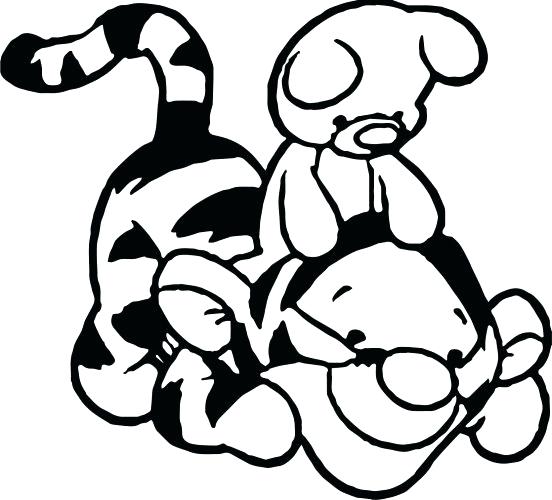 552x500 Baby Tigger Coloring Pages Medium Size Of Coloring Pages Pooh Bear