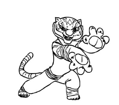 396x348 Kung Fu Panda Coloring Pages Coloring Pages Kids