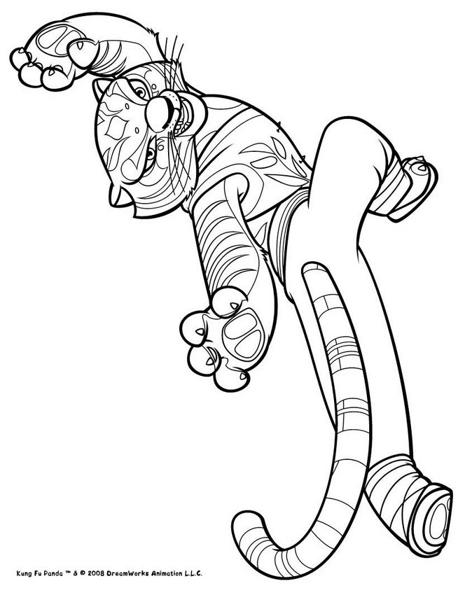 654x850 Tigress Ready To Fight Coloring Pages