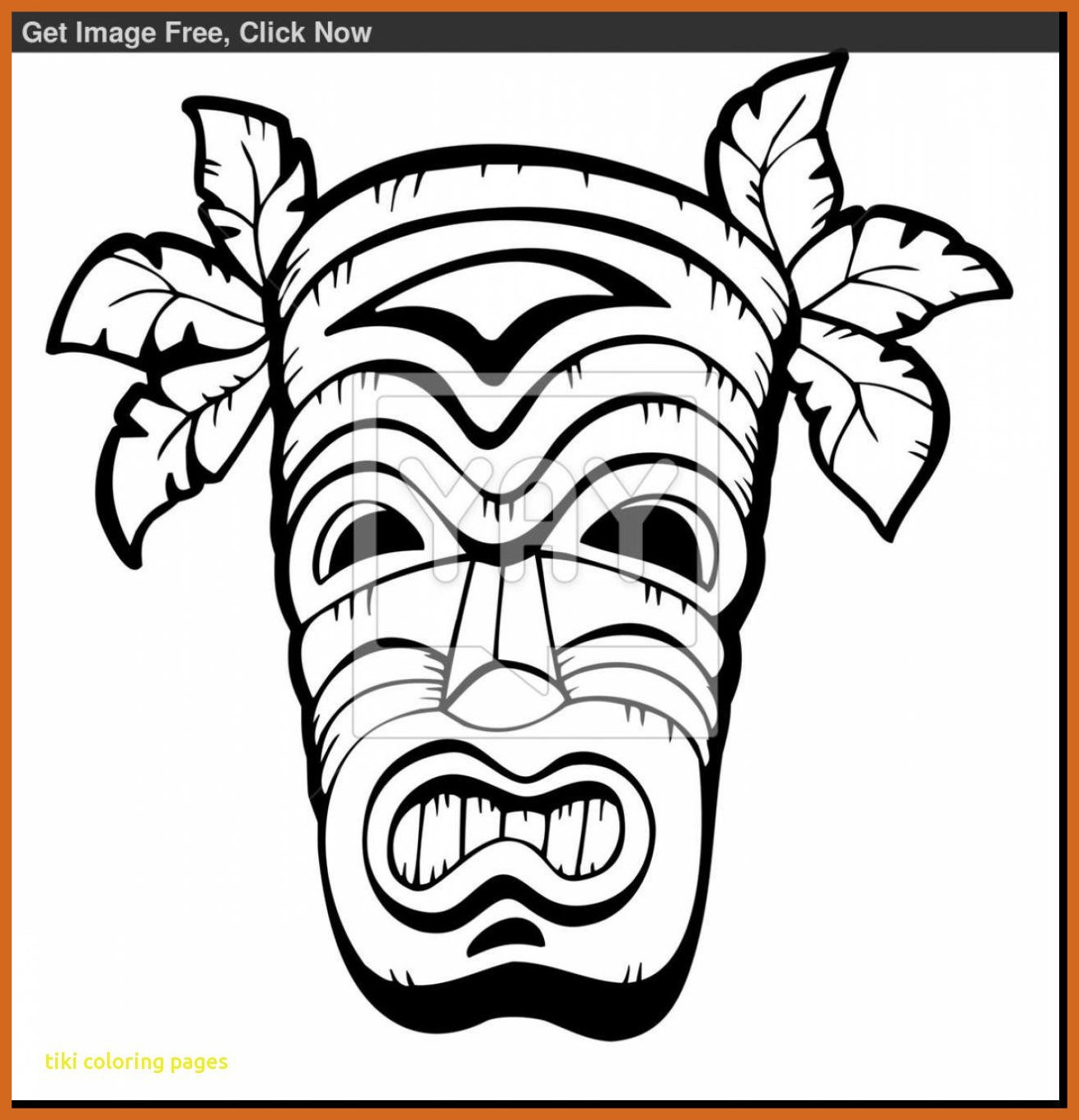 The best free Tiki coloring page images. Download from 158 free