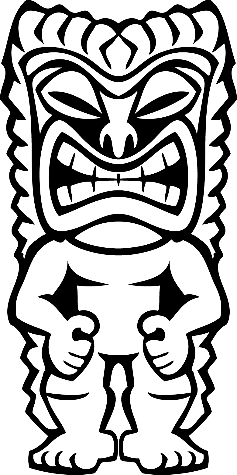 780x1559 Tiki Coloring Pages