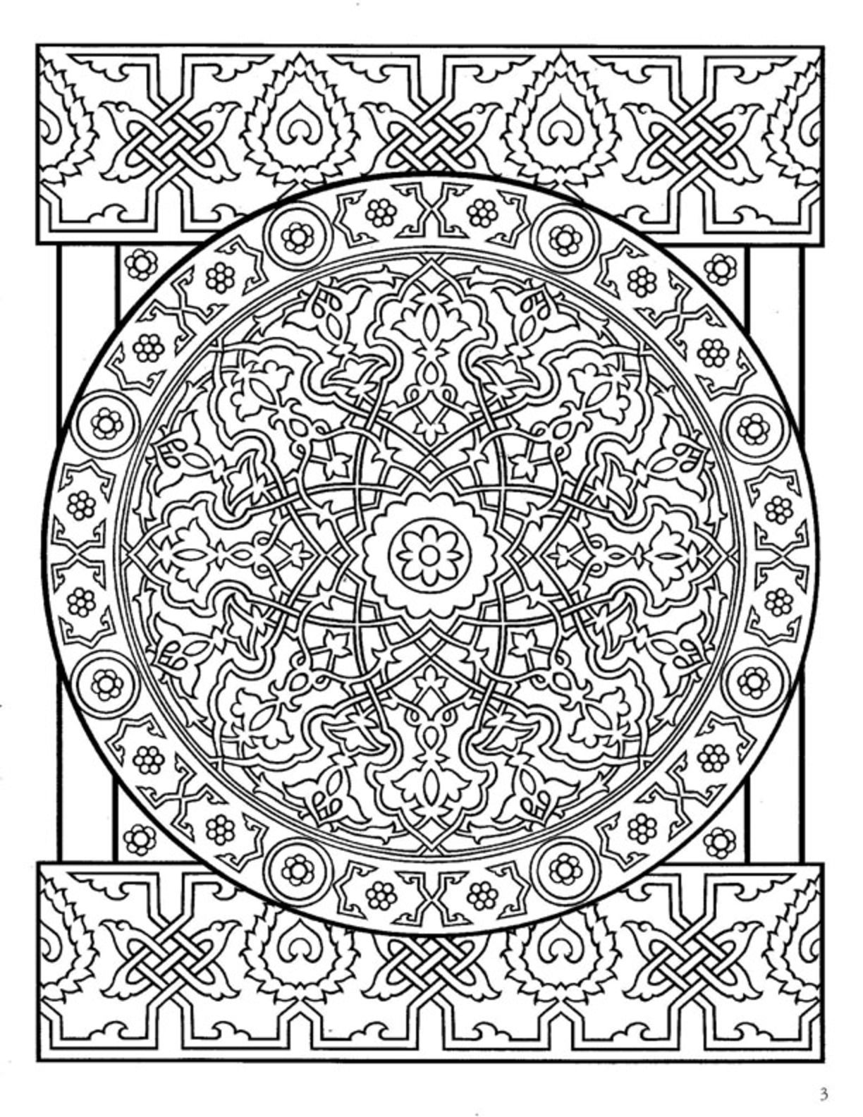 Tile Coloring Pages at GetDrawings | Free download