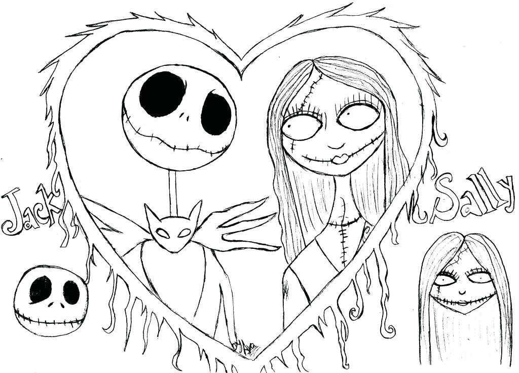 1024x736 Tim Burton Coloring Pages Modest Ideas Nightmare Before Coloring