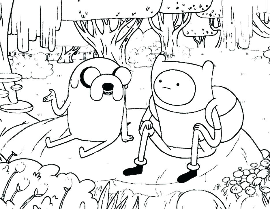 936x725 Bubblegum Coloring Pages