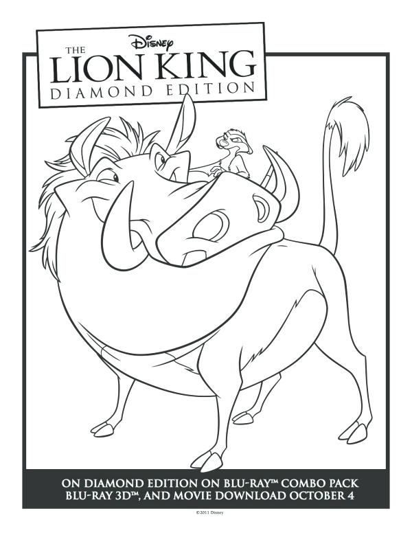 600x776 Timon Coloring Pages Colorg Timon Colouring Pages
