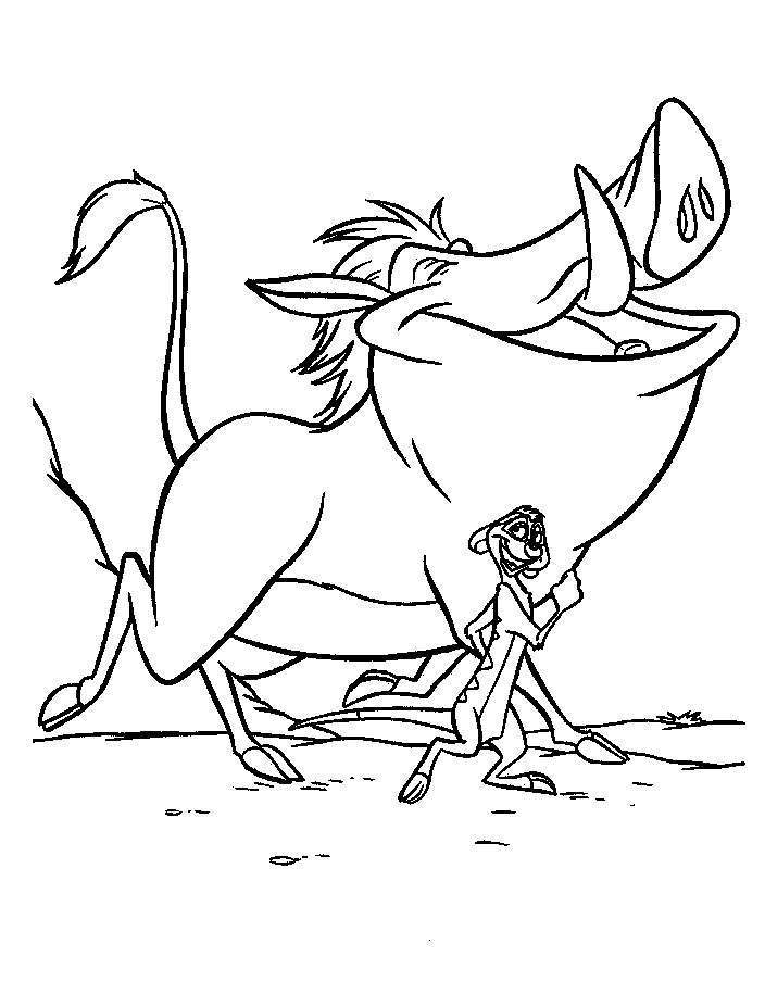 704x904 Timon And Pumba Coloring Pages Many Interesting Cliparts