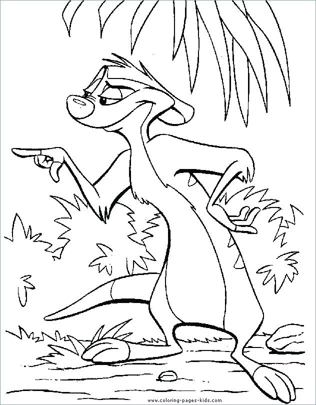 632x810 Timon And Pumbaa Coloring Pages And Free Coloring Page Kids