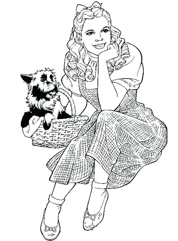 600x814 The Wizard Of Oz Coloring Pages Wizard Of Oz Coloring Pages Plus