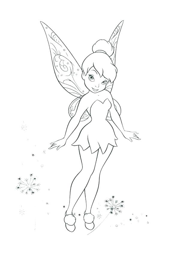 567x850 Tinkerbell Coloring Pages To Print Coloring Pages Coloring Page