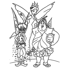 230x230 Top Free Printable Tinkerbell Coloring Pages Online