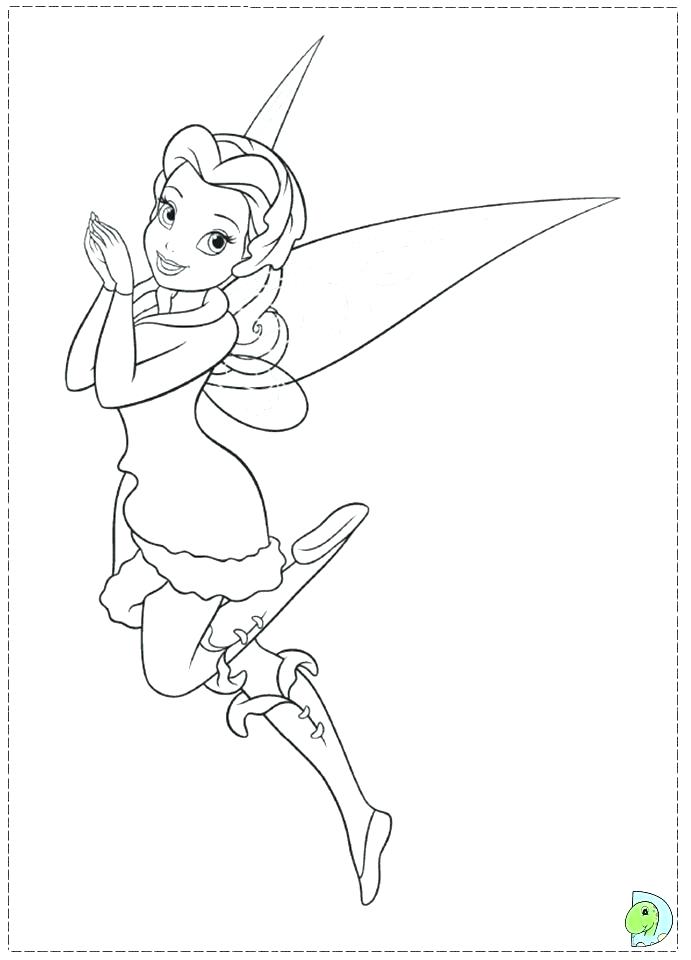691x960 Coloring Pages Tinkerbell Coloring Pages To Print Emo Fairy