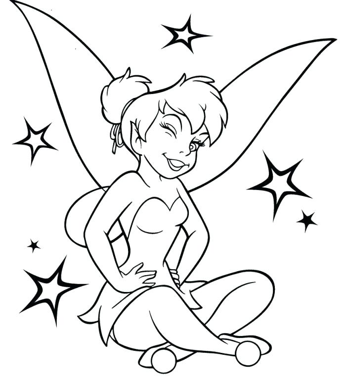 700x784 Free Tinkerbell And Periwinkle Coloring Pages Pictures Of Home