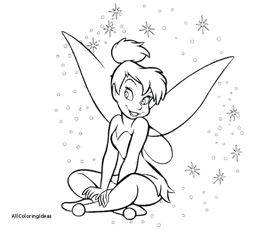 960x791 Printable Tinkerbell Coloring Pages Free Printable For Kids Within