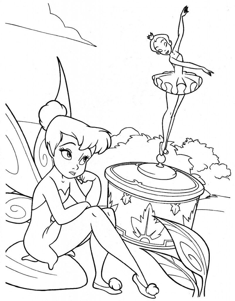 800x1024 I Love Tinkerbell Coloring Pages Disney Coloring Pages