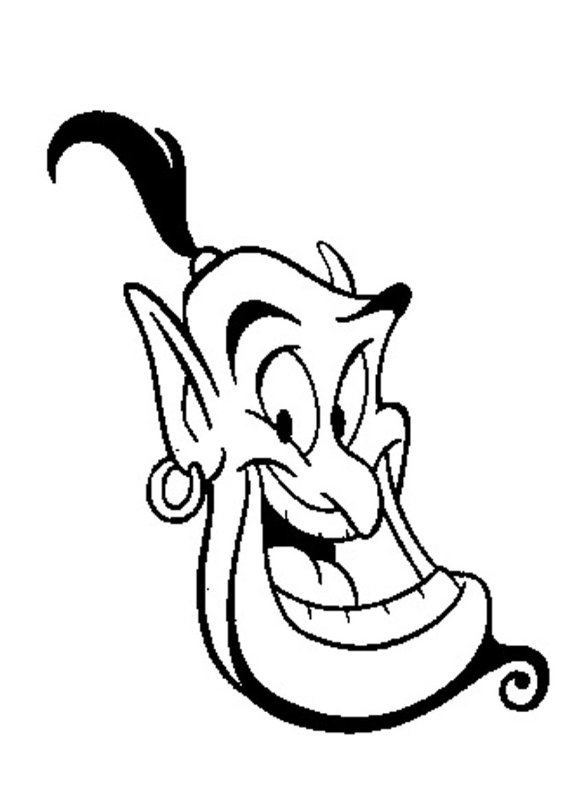 826x1169 Ginies Face Fancy Tinkerbell Coloring Pages