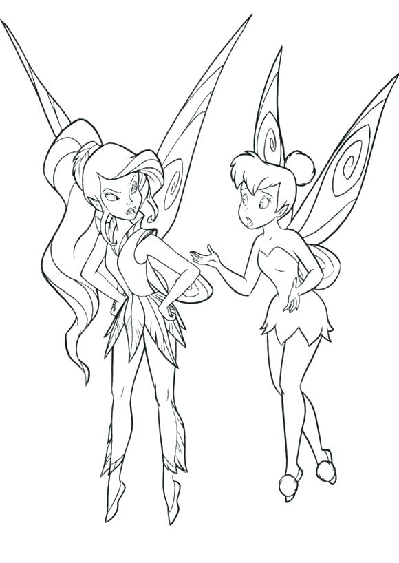 580x818 Tinkerbell Coloring Page Coloring Pages Coloring Page Coloring