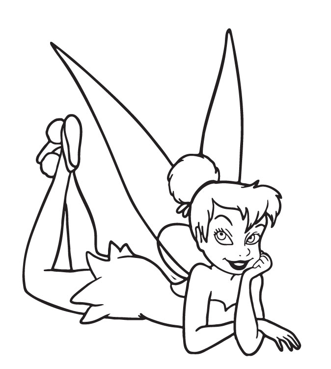674x751 Tinklebell Coloring Pages