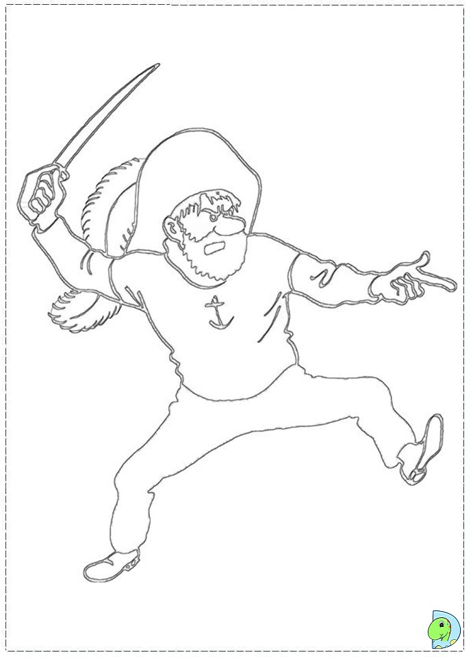 691x960 Tintin Coloring Page