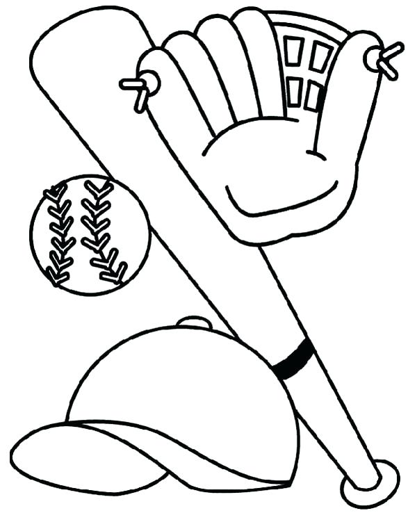 600x761 Heavenly Baseball Coloring Pages Free Printable Preschool To Tiny