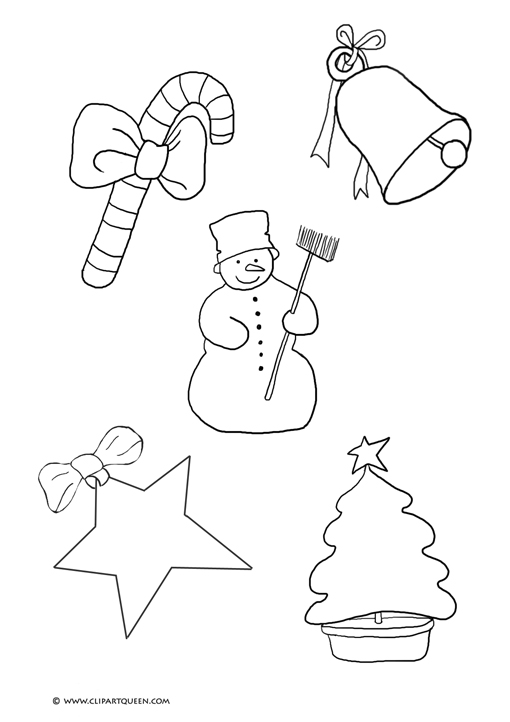 510x722 Small Christmas Coloring Pages