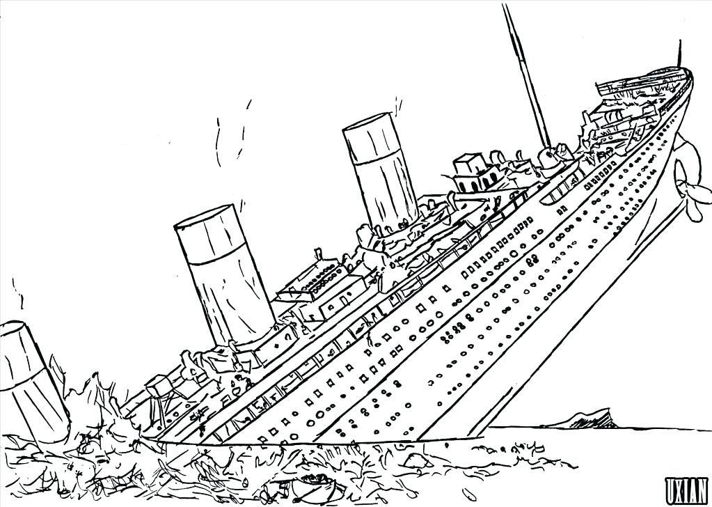 Titanic Movie Coloring Pages at GetDrawings | Free download