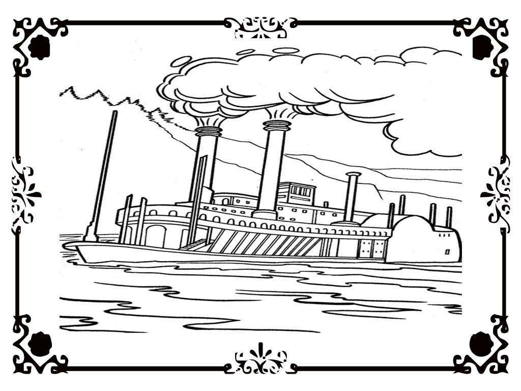 1024x768 Titanic Coloring Pages Printable