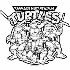 236x236 Teenage Mutant Ninja Turtles Coloring Books