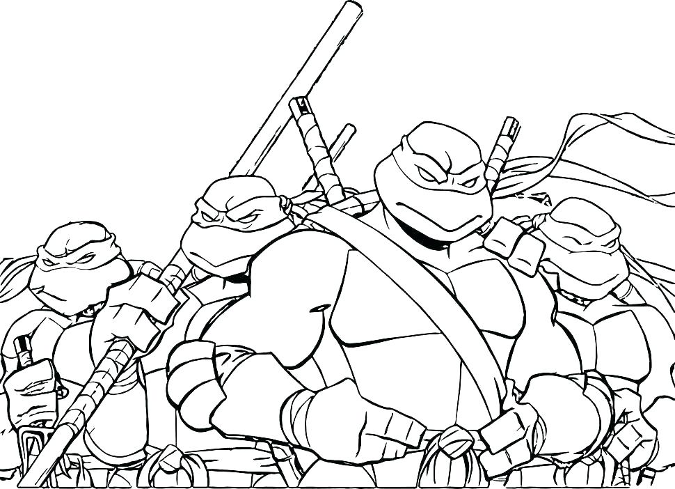 970x702 Teenage Mutant Ninja Turtles Coloring Games S Teenage Mutant Ninja