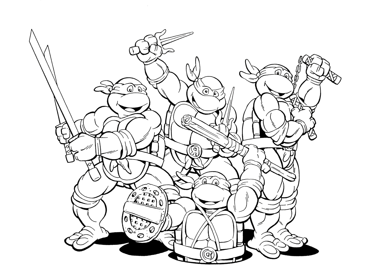 1487x1111 Aadaaceaac In Ninja Turtles Coloring Pages On With Hd Resolution