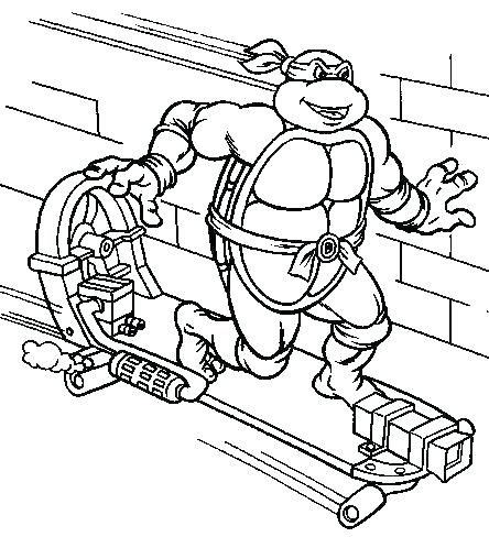 444x488 Tmnt Coloring Book Coloring Book Teenage Mutant Ninja Turtles