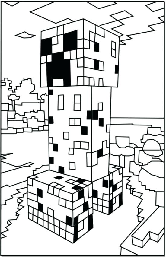 550x852 Free Printable Minecraft Coloring Pages Printable Coloring Pages