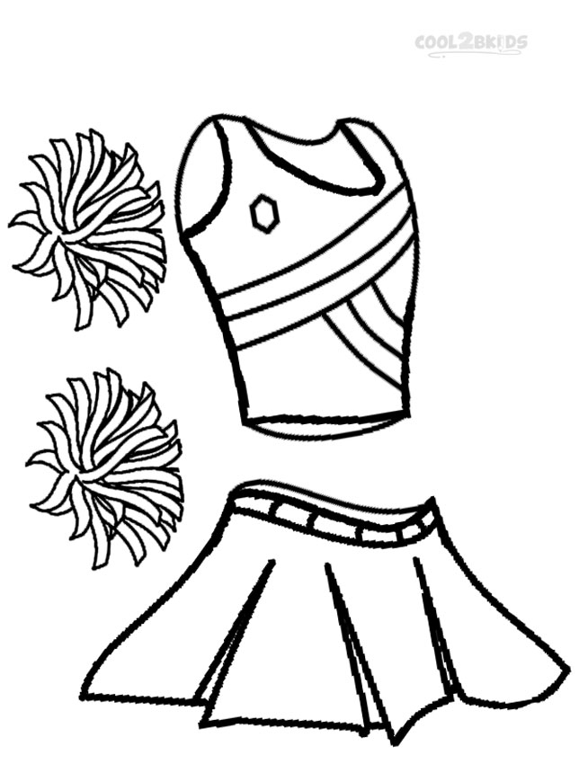 654x850 Printable Cheerleading Coloring Pages For Kids