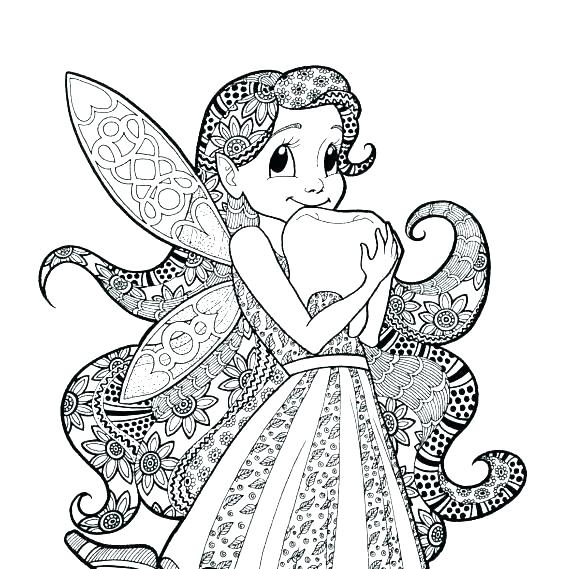 570x569 Tooth Fairy Printable Coloring Pages Fairy Tale Images To Color