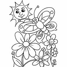230x230 Top Free Printable Spring Coloring Pages Online