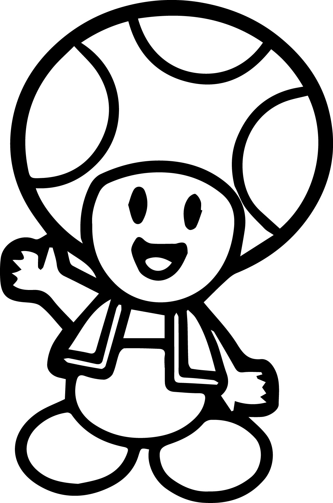 1139x1719 Captain Toad Coloring Pages