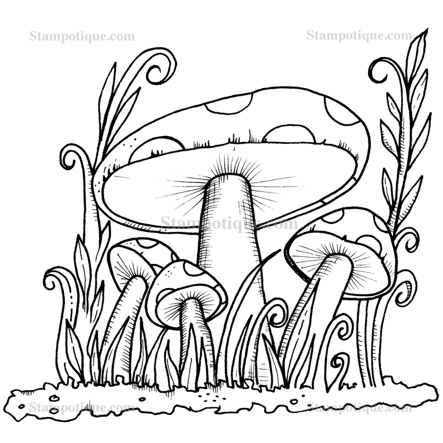 Toadstool Coloring Pages at GetDrawings.com | Free for personal use