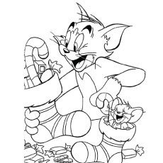 230x230 Top Free Printable Tom And Jerry Coloring Pages Online