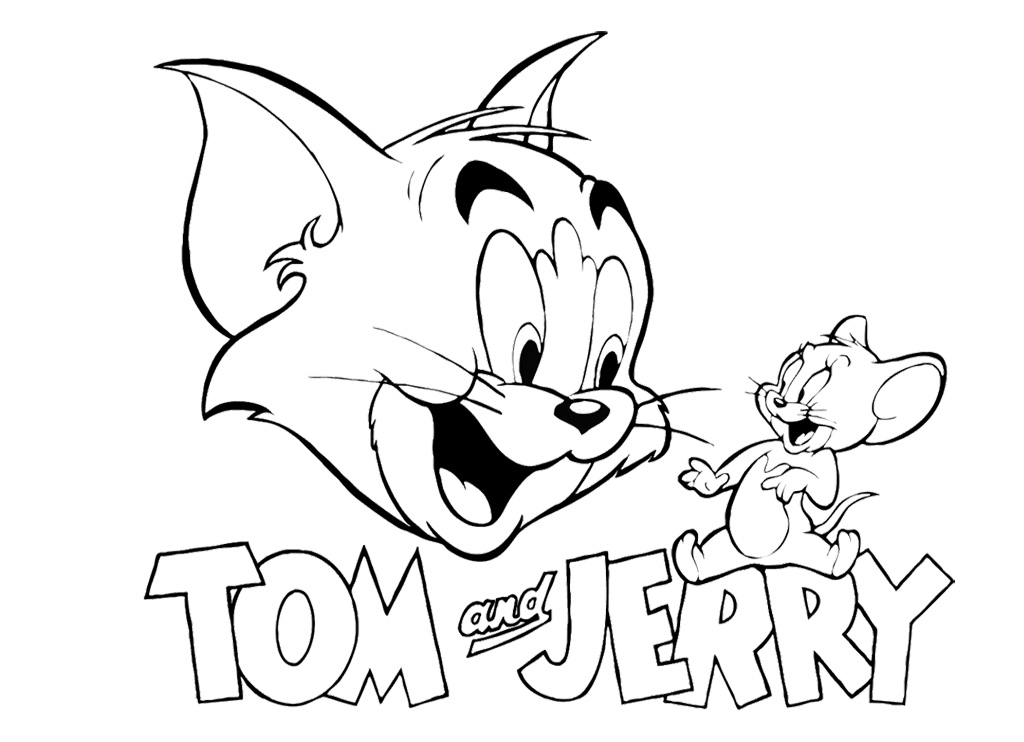 1024x742 Gorgeous Inspiration Tom And Jerry Coloring Pages To Print
