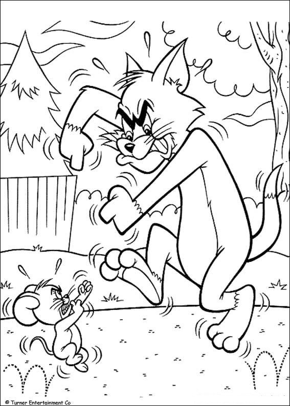 567x794 Kids N Coloring Pages Of Tom And Jerry