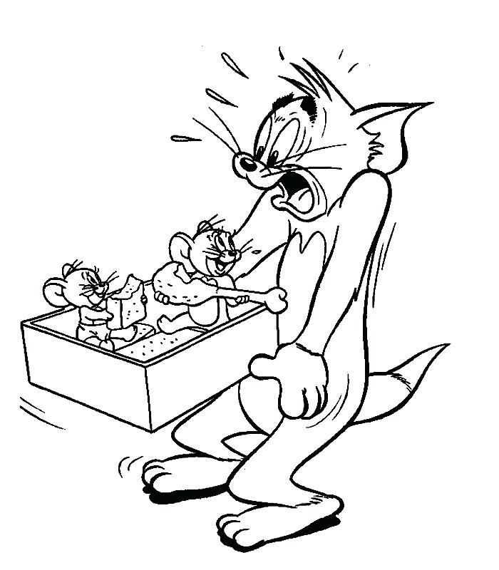 700x800 Tom Jerry Coloring Pages Tom Coloring Pages Tom And Coloring Pages