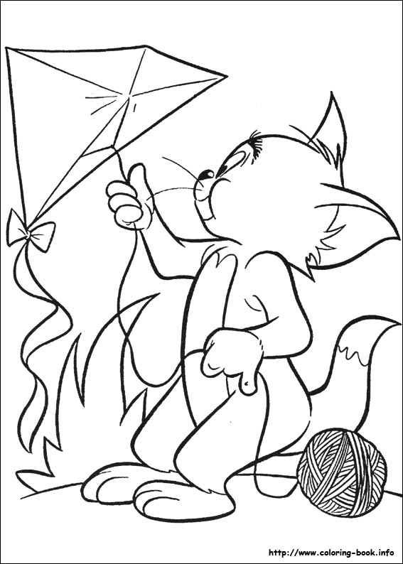 567x794 Tom And Jerry Coloring Pages On Coloring