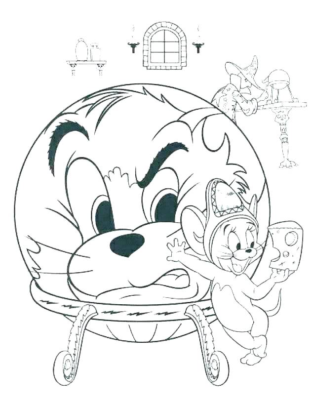 632x824 Coloring Pages Of Tom And Jerry