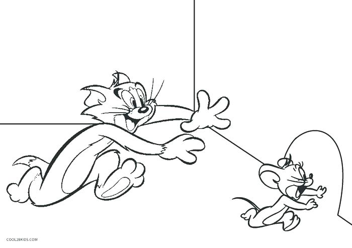 700x493 Tom And Jerry Coloring Page Devon Creamteas