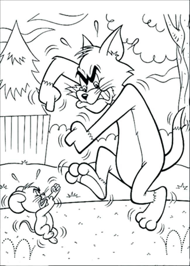 650x909 Tom Coloring Pages
