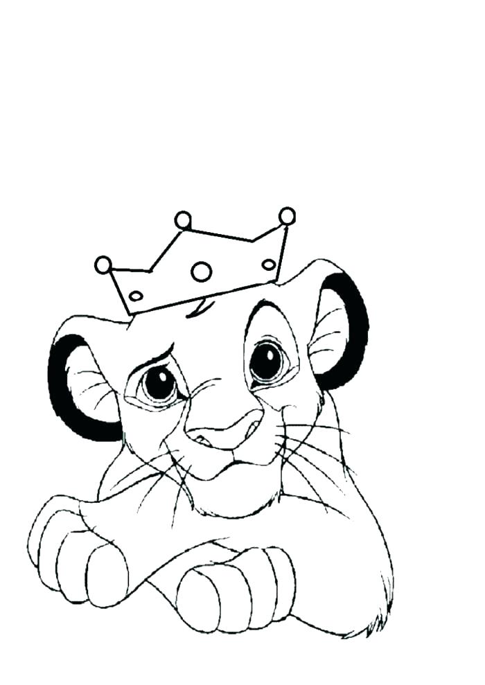 700x989 Coloring Page Lion