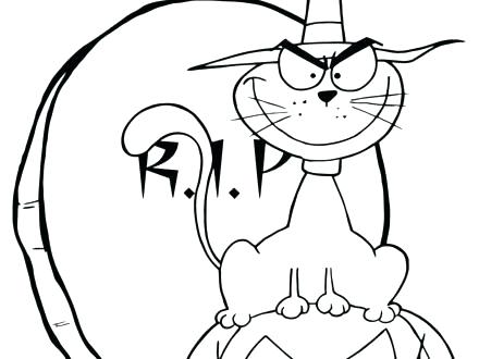 440x330 Tombstone Coloring Page Ghost Free Tombstone Coloring Pages