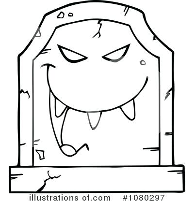 400x420 Tombstone Coloring Page Royalty Free Tombstone Illustration