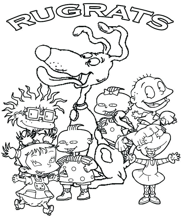 716x850 Pickle Coloring Page Words From P Coloring Page Tommy Pickles