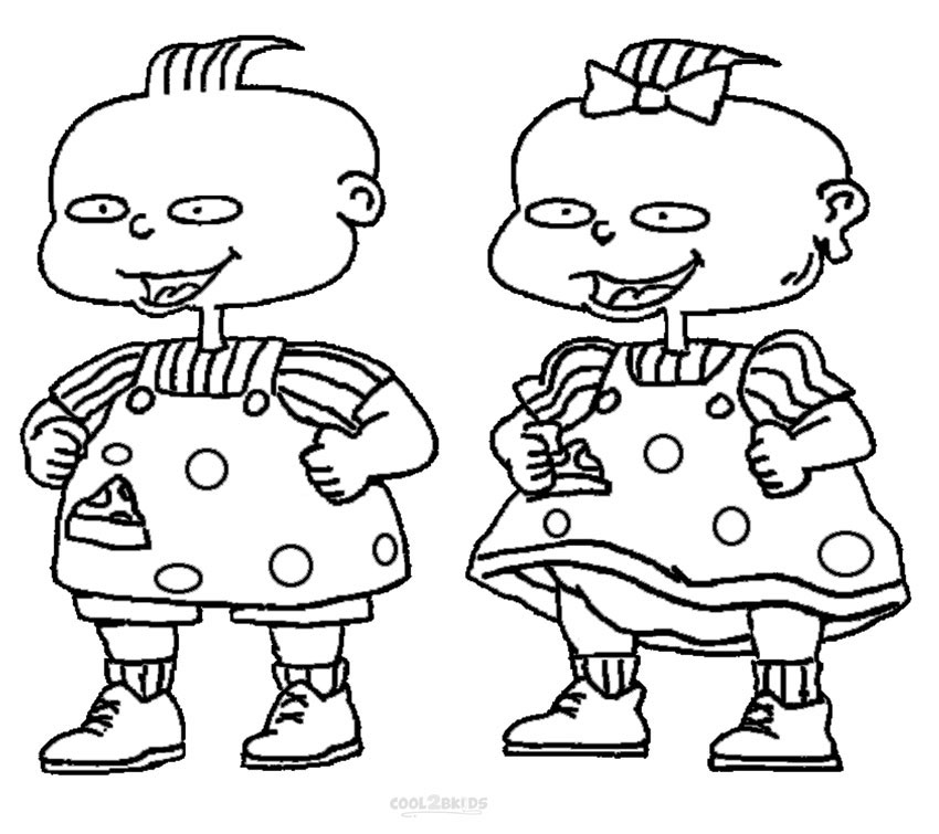 850x755 Printable Rugrats Coloring Pages For Kids